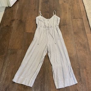 NWT!  Splendid High Waist Striped Jumpsuit/Romper